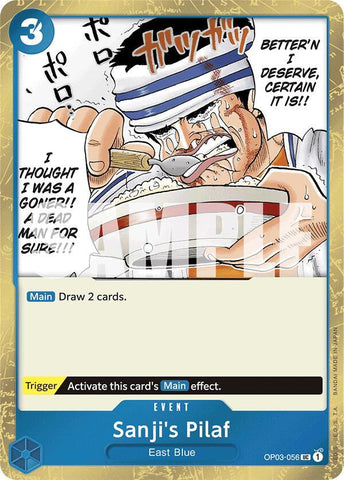 Sanji's Pilaf (Jolly Roger Foil) - Foil (Premium Booster -The Best- [PRB-01])(OP03-056)(UC)