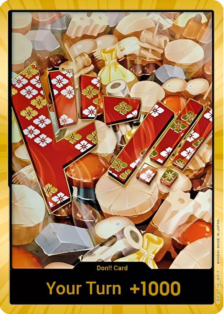 DON!! Card (Oden) (Gold) - Foil (Premium Booster -The Best- [PRB-01])()(DON!!)