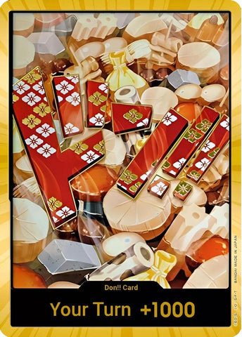 DON!! Card (Oden) (Gold) - Foil (Premium Booster -The Best- [PRB-01])()(DON!!)
