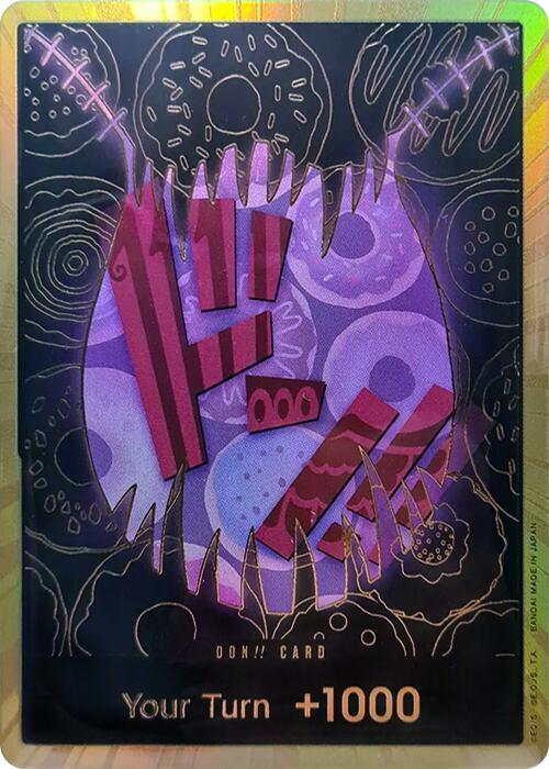 DON!! Card (Katakuri) (Gold) - Foil (Premium Booster -The Best- [PRB-01])()(DON!!)