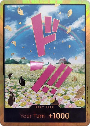 DON!! Card (Rebecca) (Gold) - Foil (Premium Booster -The Best- [PRB-01])()(DON!!)