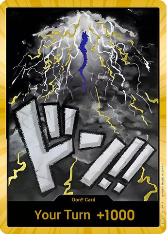 DON!! Card (Kaido) (Gold) - Foil (Premium Booster -The Best- [PRB-01])()(DON!!)