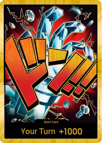 DON!! Card (Eustass "Captain" Kid) (Gold) - Foil (Premium Booster -The Best- [PRB-01])()(DON!!)