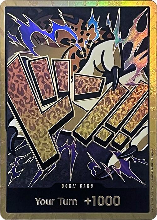 DON!! Card (Rob Lucci) (Gold) - Foil (Premium Booster -The Best- [PRB-01])()(DON!!)