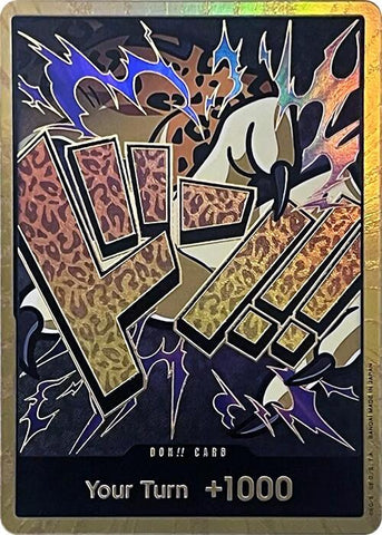 DON!! Card (Rob Lucci) (Gold) - Foil (Premium Booster -The Best- [PRB-01])()(DON!!)