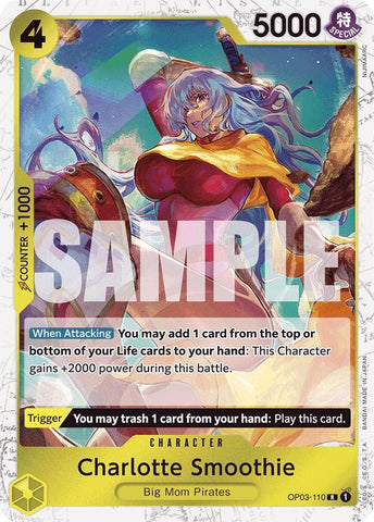 Charlotte Smoothie (Jolly Roger Foil) - Foil (Premium Booster -The Best- [PRB-01])(OP03-110)(R)