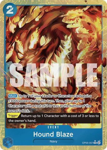 Hound Blaze (Alternate Art) - Foil (Premium Booster -The Best- [PRB-01])(OP05-057)(R)