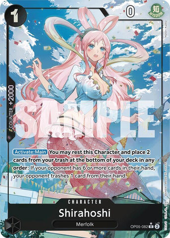 Shirahoshi (OP05-082) (Full Art) - Foil (Premium Booster -The Best- [PRB-01])(OP05-082)(R)