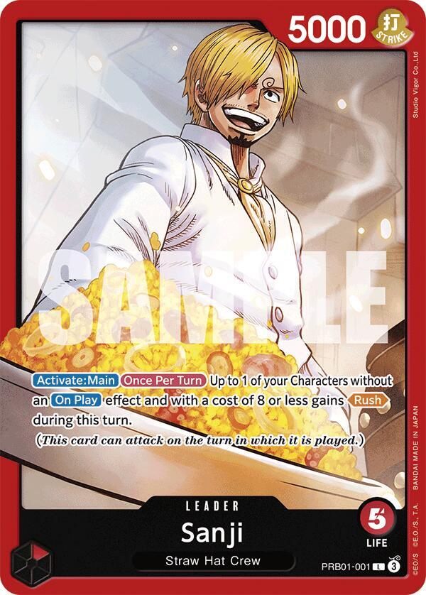 Sanji (PRB01-001) (Premium Booster -The Best- [PRB-01])(PRB01-001)(L)