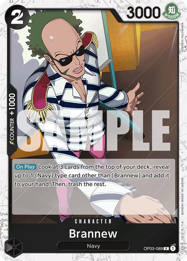 Brannew (Jolly Roger Foil) - Foil (Premium Booster -The Best- [PRB-01])(OP03-089)(R)