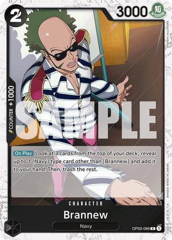 Brannew (Jolly Roger Foil) - Foil (Premium Booster -The Best- [PRB-01])(OP03-089)(R)