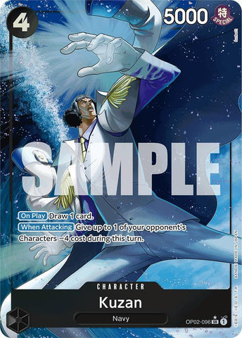 Kuzan (OP02-096) (Alternate Art) - Foil (Premium Booster -The Best- [PRB-01])(OP02-096)(SR)