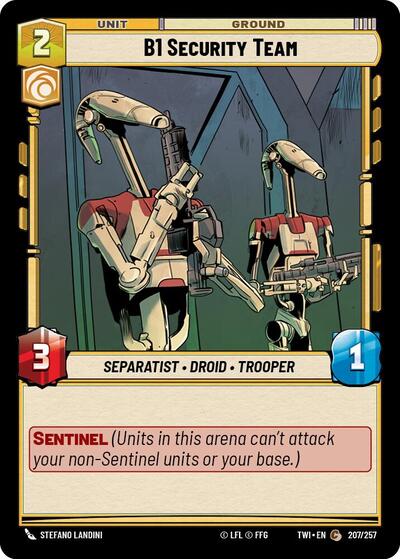 B1 Security Team (Twilight of the Republic)(TWI-207/257)(C)