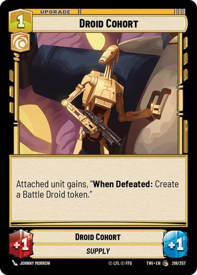 Droid Cohort (Twilight of the Republic)(TWI-218/257)(C)