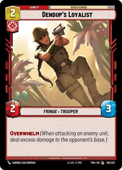 Dendup's Loyalist (Twilight of the Republic)(TWI-159/257)(C)