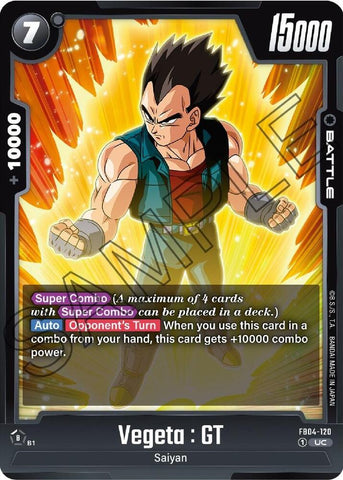 Vegeta : GT (FB04-120)(UC)