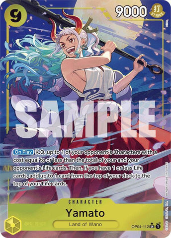 Yamato (OP04-112) (Alternate Art) - Foil (Premium Booster -The Best- [PRB-01])(OP04-112)(SR)