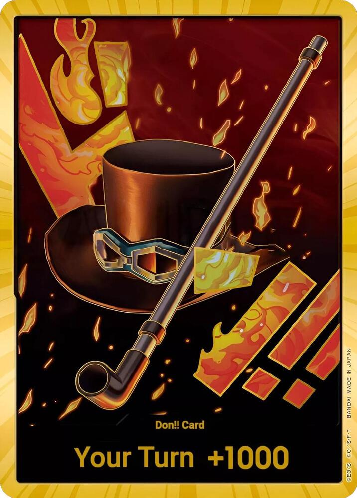 DON!! Card (Sabo) (Gold) - Foil (Premium Booster -The Best- [PRB-01])()(DON!!)