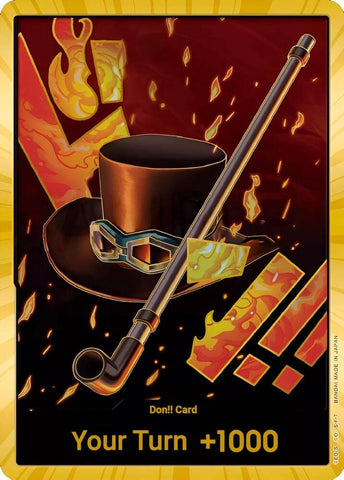 DON!! Card (Sabo) (Gold) - Foil (Premium Booster -The Best- [PRB-01])()(DON!!)