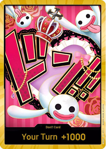 DON!! Card (Perona) (Gold) - Foil (Premium Booster -The Best- [PRB-01])()(DON!!)