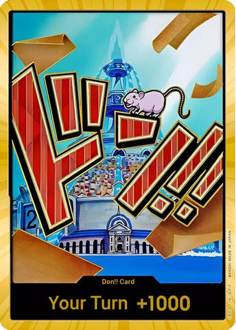 DON!! Card (Iceberg) (Gold) - Foil (Premium Booster -The Best- [PRB-01])()(DON!!)