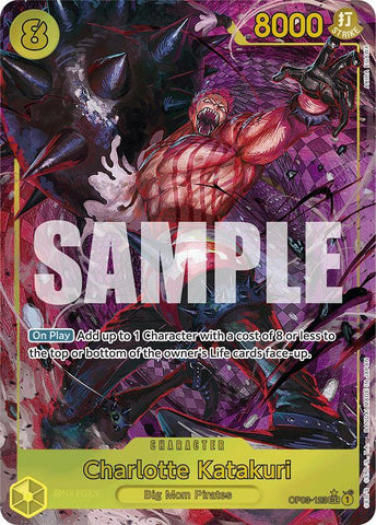 Charlotte Katakuri (Alternate Art) - Foil (Premium Booster -The Best- [PRB-01])(OP03-123)(SEC)
