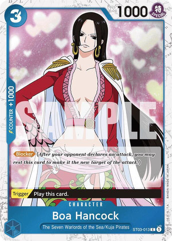 Boa Hancock (ST03-013) (Jolly Roger Foil) - Foil (Premium Booster -The Best- [PRB-01])(ST03-013)(C)