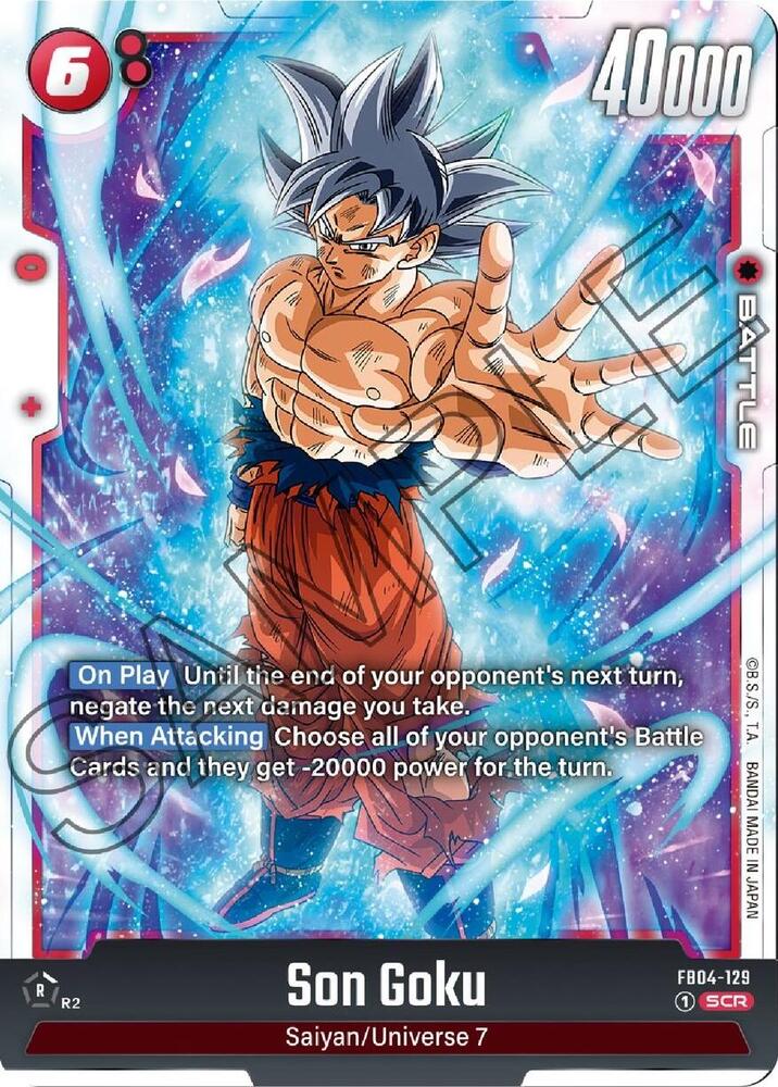 Son Goku [129] [Foil] (FB04-129)(SCR)
