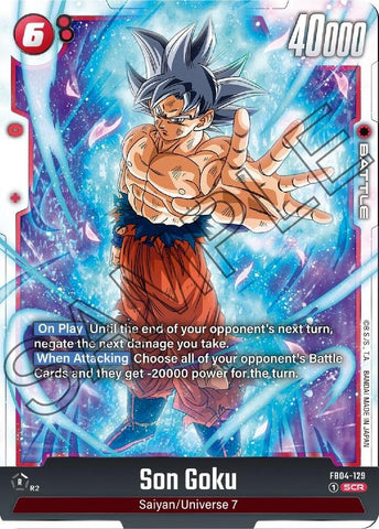 Son Goku [129] [Foil] (FB04-129)(SCR)