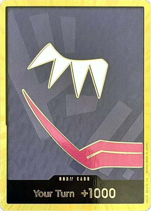 DON!! Card (Rosinante) (Gold) - Foil (Premium Booster -The Best- [PRB-01])()(DON!!)