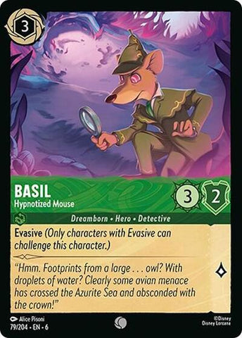Basil - Hypnotized Mouse (Azurite Sea)(6-079/204)(C)