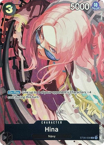 Hina [Premium Card Collection -Best Selection Vol. 2-] [Foil] (One Piece Promotion Cards)(ST06-008)(C)