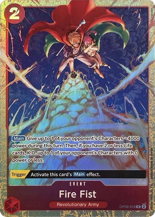 Fire Fist [Premium Card Collection -Best Selection Vol. 2-] [Foil] (One Piece Promotion Cards)(OP05-019)(R)