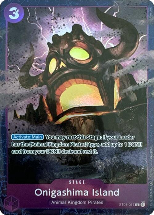 Onigashima Island [Premium Card Collection -Best Selection Vol. 2-] [Foil] (One Piece Promotion Cards)(ST04-017)(C)