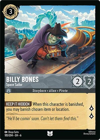 Billy Bones - Space Sailor (Azurite Sea)(6-185/204)(U)