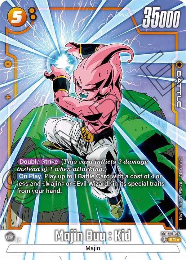 Majin Buu : Kid [094] [Alternate Art] [Foil] (FB04-094)(SR)