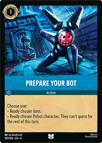 Prepare Your Bot - Cold Foil (Azurite Sea)(6-165/204)(U)
