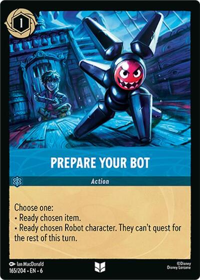 Prepare Your Bot (Azurite Sea)(6-165/204)(U)