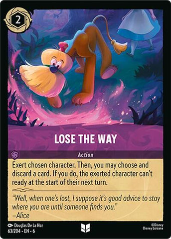 Lose the Way - Cold Foil (Azurite Sea)(6-063/204)(U)