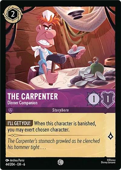 The Carpenter - Dinner Companion - Cold Foil (Azurite Sea)(6-044/204)(C)