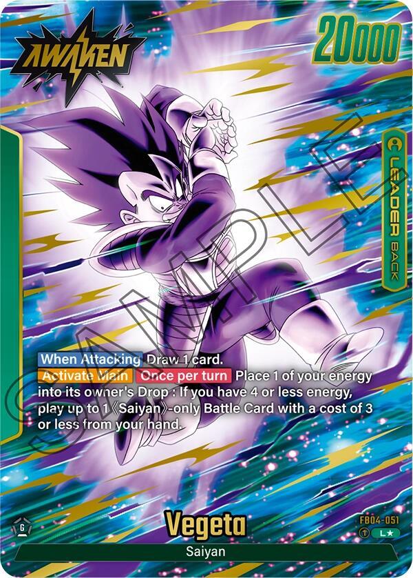 Vegeta [051] [Alternate Art] [Foil] (FB04-051)(L)
