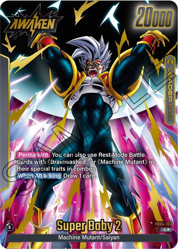 Baby Vegeta // Super Baby 2 [Alternate Art] [Foil] (FB04-103)(L)