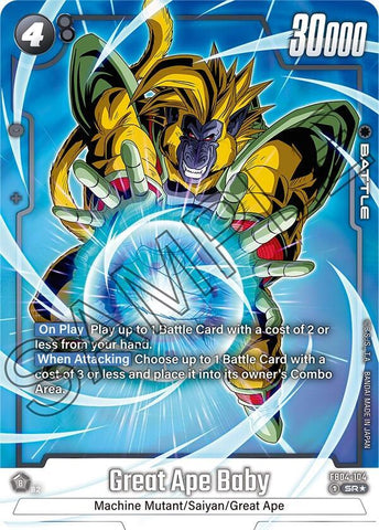 Great Ape Baby [Alternate Art] [Foil] (FB04-104)(SR)
