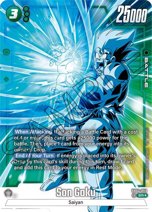 Son Goku [059] [Alternate Art] [Foil] (FB04-059)(SR)