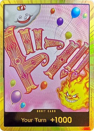 DON!! Card (Big Mom) (Gold) - Foil (Premium Booster -The Best- [PRB-01])()(DON!!)