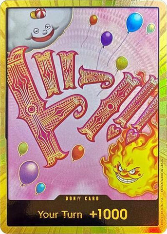 DON!! Card (Big Mom) (Gold) - Foil (Premium Booster -The Best- [PRB-01])()(DON!!)
