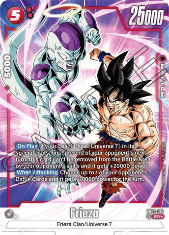 Frieza [Alternate Art] [Foil] (FB04-018)(SR)