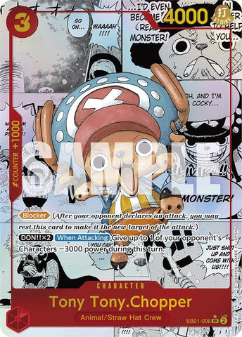 Tony Tony.Chopper (EB01-006) (Manga) - Foil (Premium Booster -The Best- [PRB-01])(EB01-006)(SR)