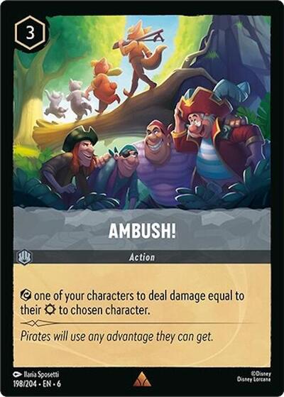 Ambush! (Azurite Sea)(6-198/204)(R)
