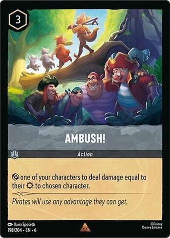 Ambush! (Azurite Sea)(6-198/204)(R)